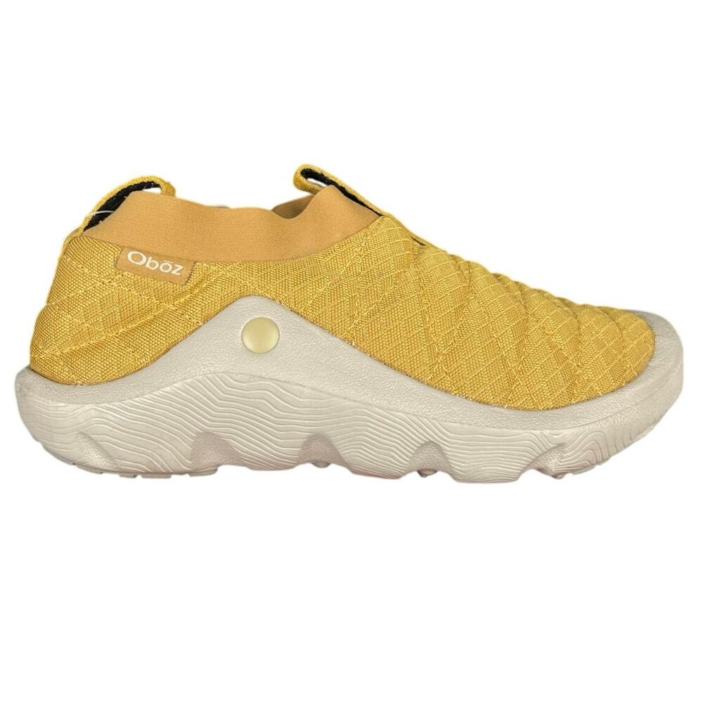 NWT Oboz Women’s Whakata Mustard Yellow Slip On Shoes Size US 6